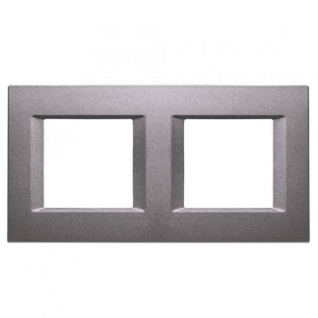 Viko 2x2 m Panasonic Thea Optima Antrasit Çerçeve