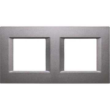 Viko 2x2 m Panasonic Thea Optima Antrasit Çerçeve
