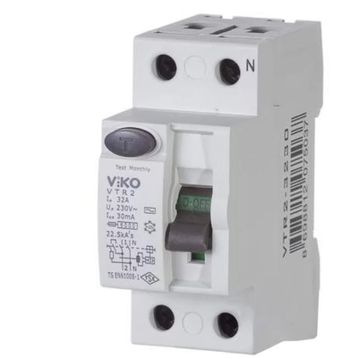 Viko 2X32 Amper Vtr2-32300 300Ma Kaçak Akım Rölesi