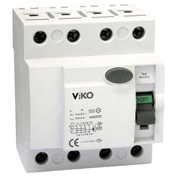 Viko 300mA 25A 4P Kaçak Akım Koruma