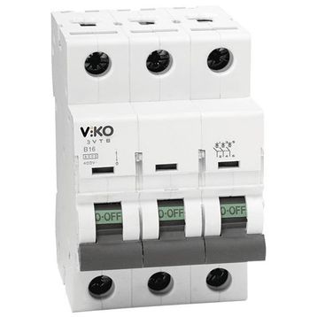 Viko 3VTB-3B20 B20A 3x20A B 3KA Otomatik Sigorta