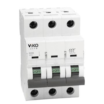 Viko 3VTB-3C10 C Tipi 3 x10 Amper 3KA Otomatik Sigorta