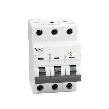 Viko 3VTB-3C10 C Tipi 3 x10 Amper 3KA Otomatik Sigorta