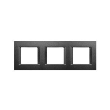 Viko 3x2 m Panasonic Thea Optima Siyah Çerçeve