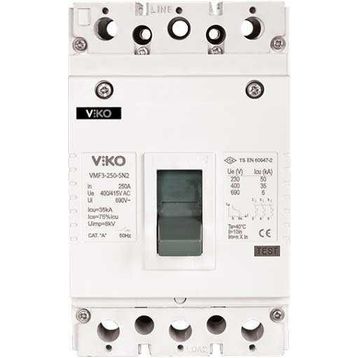 Viko 3X200A 35KA - SN2 Kompakt Şalter