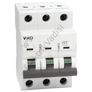 Viko 3x63 Amper 3KA C Serisi Otomatik Sigorta