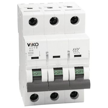 Viko 4.5 Ka C Tipi 3X63A Otomatik Sigorta