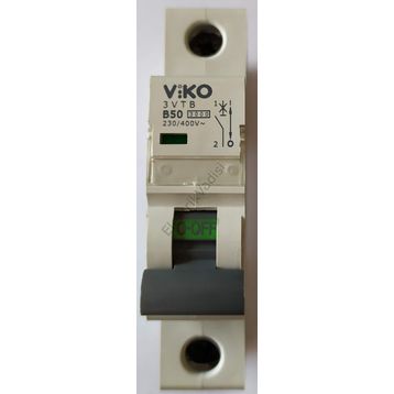 Viko 4VTB-1B50 1x50 Amper W Otomat B Tipi 4.5ka Sigorta
