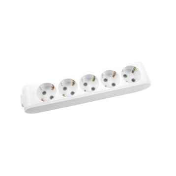 Viko 90113200 Multi-let 2'li Topraklı Çocuk Korumalı Klemensli Beyaz Grup Priz