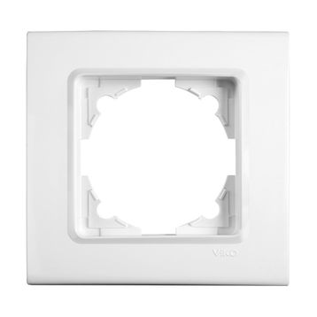 Viko 90480001 Linnera Beyaz Tekli Çerçeve