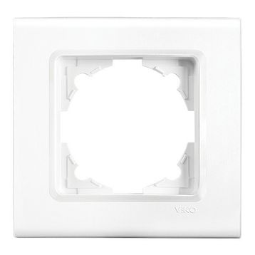 Viko 90480001 Linnera Beyaz Tekli Çerçeve
