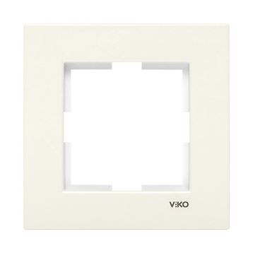 Viko 90960210 Karre Krem Tekli Çerçeve