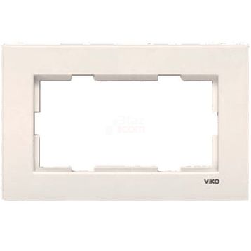 Viko 90960216 Krem 2'li Priz Çerçeve