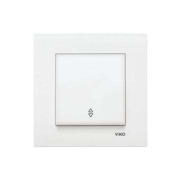 Viko 90967004 Karre Meridian Beyaz Çerçevesiz Mekanizma Vavien