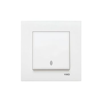 Viko 90967004 Karre Meridian Beyaz Çerçevesiz Mekanizma Vavien