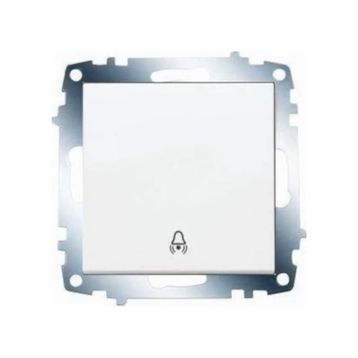 Viko 90967006 Karre Meridian Çerçevesiz Beyaz Zil Anahtarı
