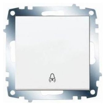 Viko 90967006 Karre Meridian Çerçevesiz Beyaz Zil Anahtarı