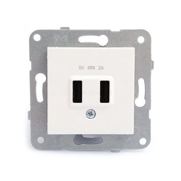 Viko 90967101 K-M Beyaz USB Priz