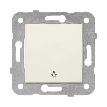 Viko 90967203 Karre Meridian Çerçevesiz Krem Light Yaylı Anahtar