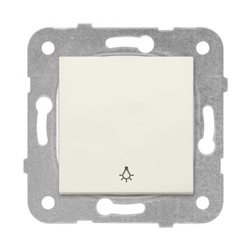Viko 90967203 Karre Meridian Çerçevesiz Krem Light Yaylı Anahtar