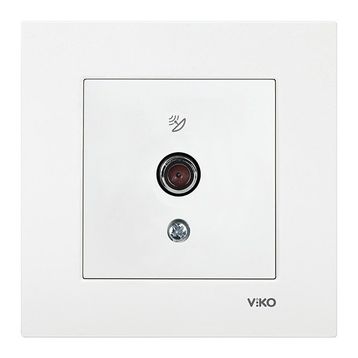 Viko 90967209 Karre Meridian Krem F Konnektörlü Sonlu Uydu Prizi