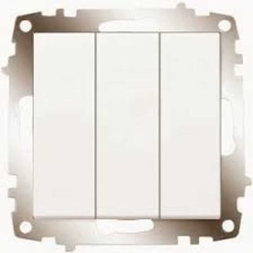 Viko 90967268 Karre Meridian Krem Üçlü Anahtar