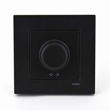 Viko 926001299 Novella Siyah RL 6-100 W Dimmer