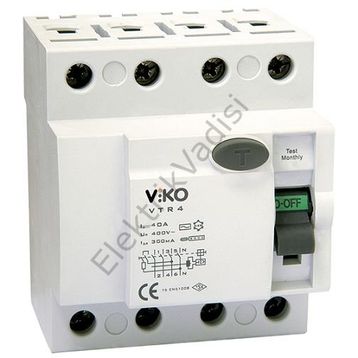 Viko Ac Tip 30 mA 4x 80A Kaçak Akım Rölesi