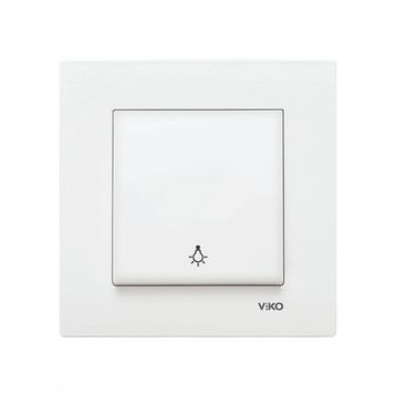 Viko By Panasonic 90967003 Karre Çerçevesiz Beyaz Light Anahtarı
