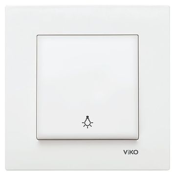 Viko By Panasonic 90967003 Karre Çerçevesiz Beyaz Light Anahtarı