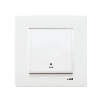 Viko By Panasonic 90967003 Karre Çerçevesiz Beyaz Light Anahtarı