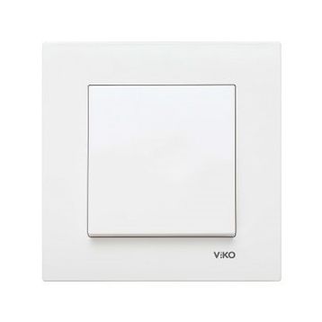 Viko Kare 90960701 Beyaz Anahtar