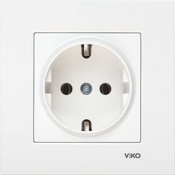Viko Kare 90960701 Beyaz Anahtar
