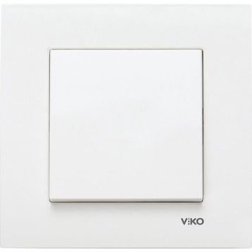 Viko Kare 90960701 Beyaz Anahtar