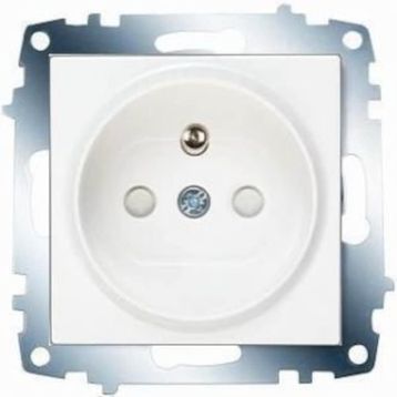 Viko Karre 90967245 Krem Çerçevesiz Ç.K. UPS Topraklı Priz