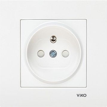 Viko Karre Beyaz UPS Çocuk Korumalı Çerçeveli Priz