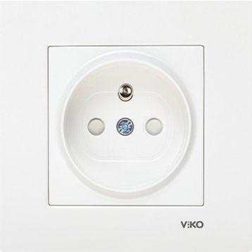Viko Karre Beyaz UPS Çocuk Korumalı Çerçeveli Priz