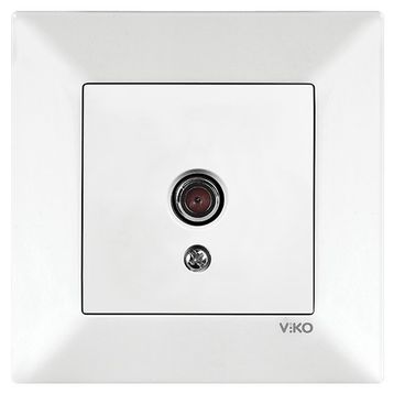 Viko Karre-Meridian Beyaz Tv Geçişli 12Db Mekanizma