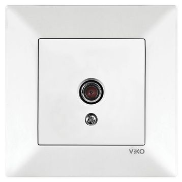 Viko Karre-Meridian Beyaz Tv Geçişli 12Db Mekanizma