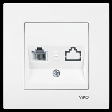 Viko Karre RJ11 Nümeris Telefon Prizi