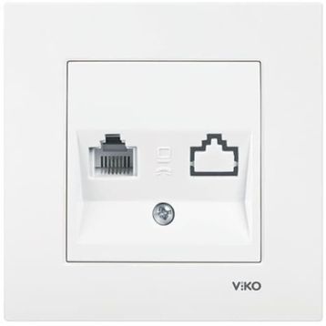 Viko Karre RJ11 Nümeris Telefon Prizi