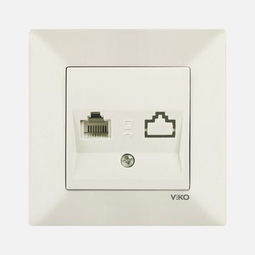 Viko Meridian Krem Data Numeris