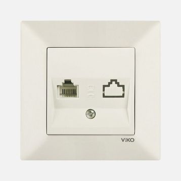 Viko Meridian Krem Data Numeris