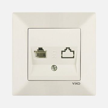 Viko Meridian Krem Data Numeris