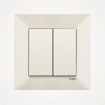 Viko Meridian Krem Komütatör Anahtar