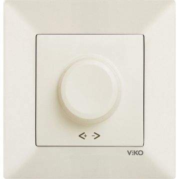 Viko Meridian Krem Rotatif Dimmer