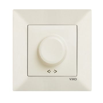 Viko Meridian Krem Rotatif Dimmer