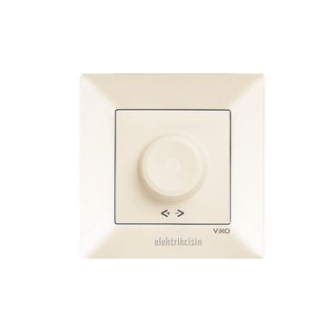 Viko Meridian Krem Rotatif Dimmer