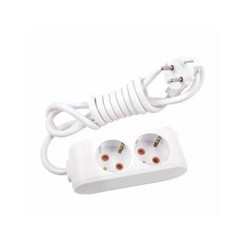 Viko Multi-let 2'li Topraklı 3 Metre Kablolu Çocuk Korumalı Priz