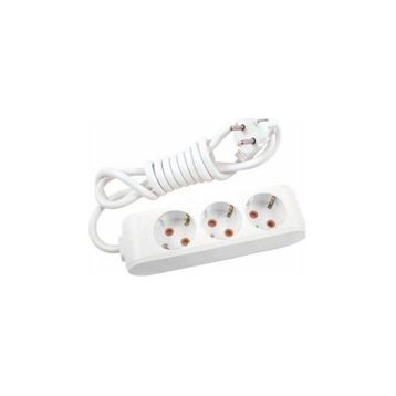 Viko Multi-Let 5 mt Topraklı Kablolu Çocuk Korumalı 3'lü Grup Priz